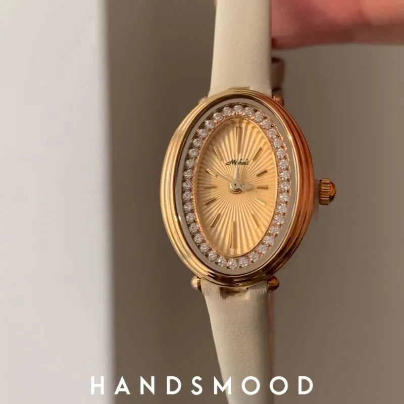 Oval Diamond Watch