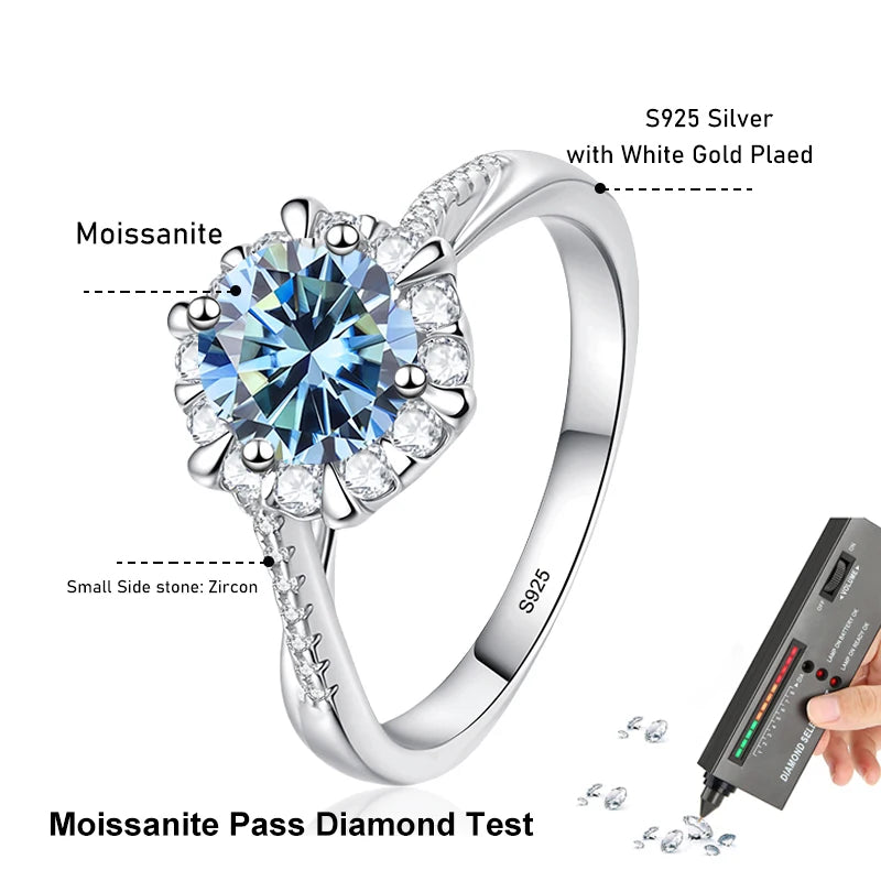 Tezzc Moissanite Ring