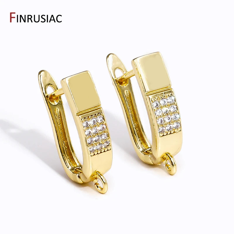 Zircon Earring Hooks