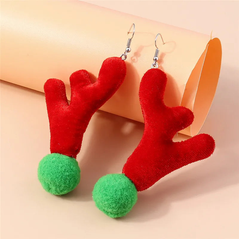 Cartoon Christmas Earrings