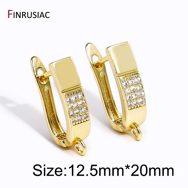 Zircon Earring Hooks