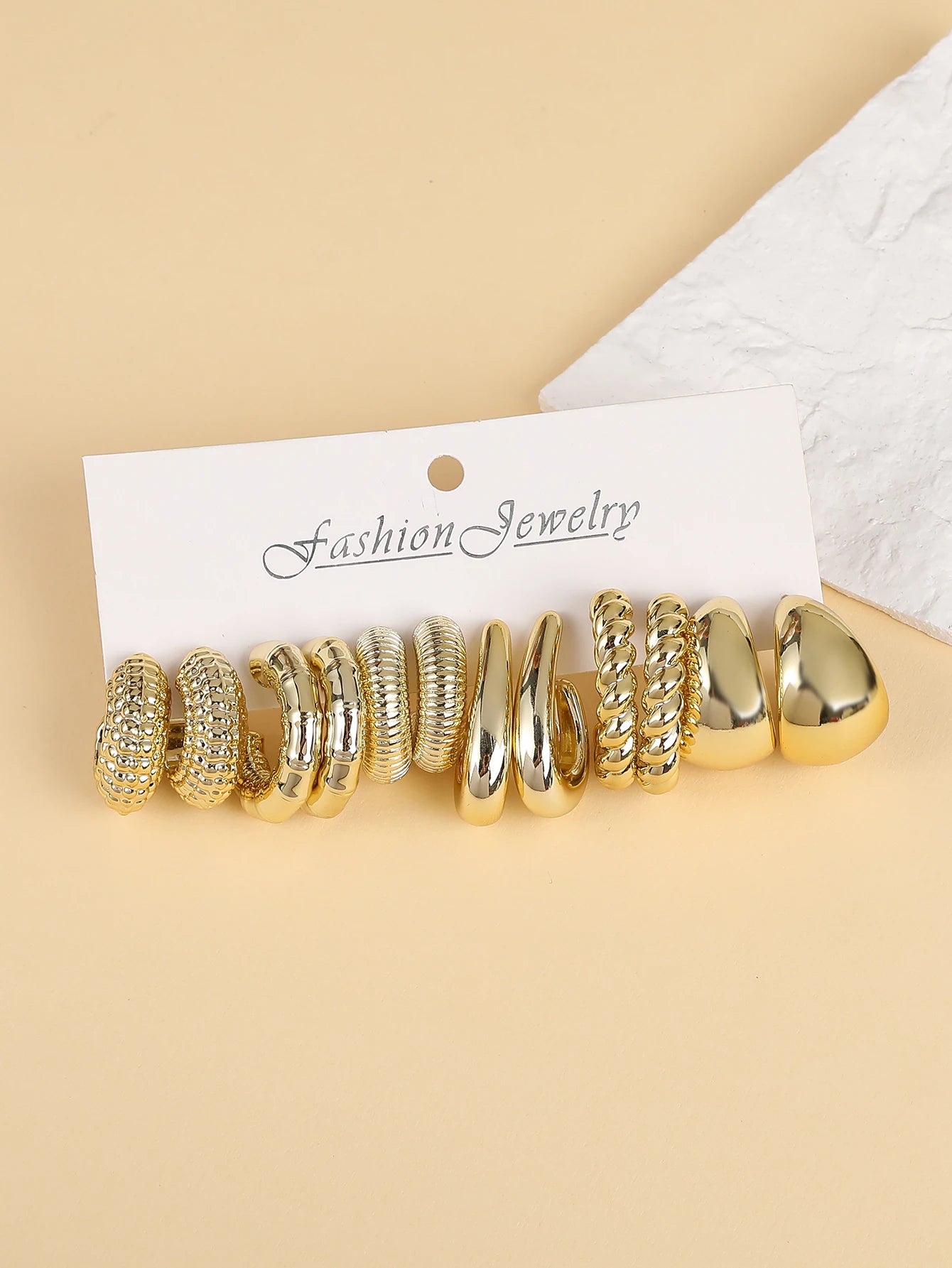 6-18pairs Fashionable Glossy