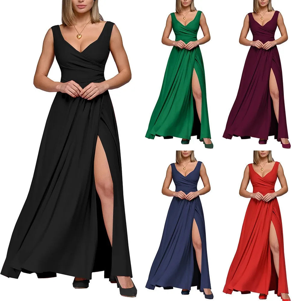 Sleeveless Evening Gown