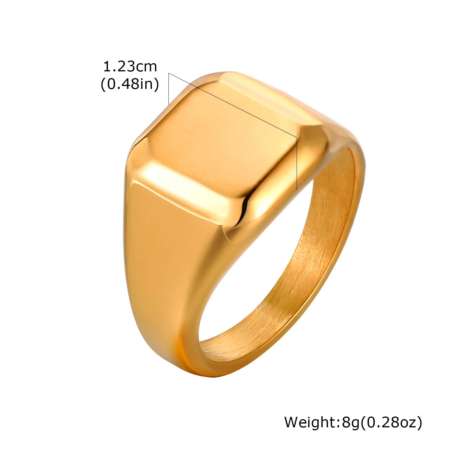 Square Signet Ring