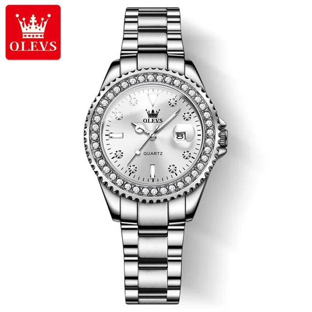 Diamond Quartz Watch