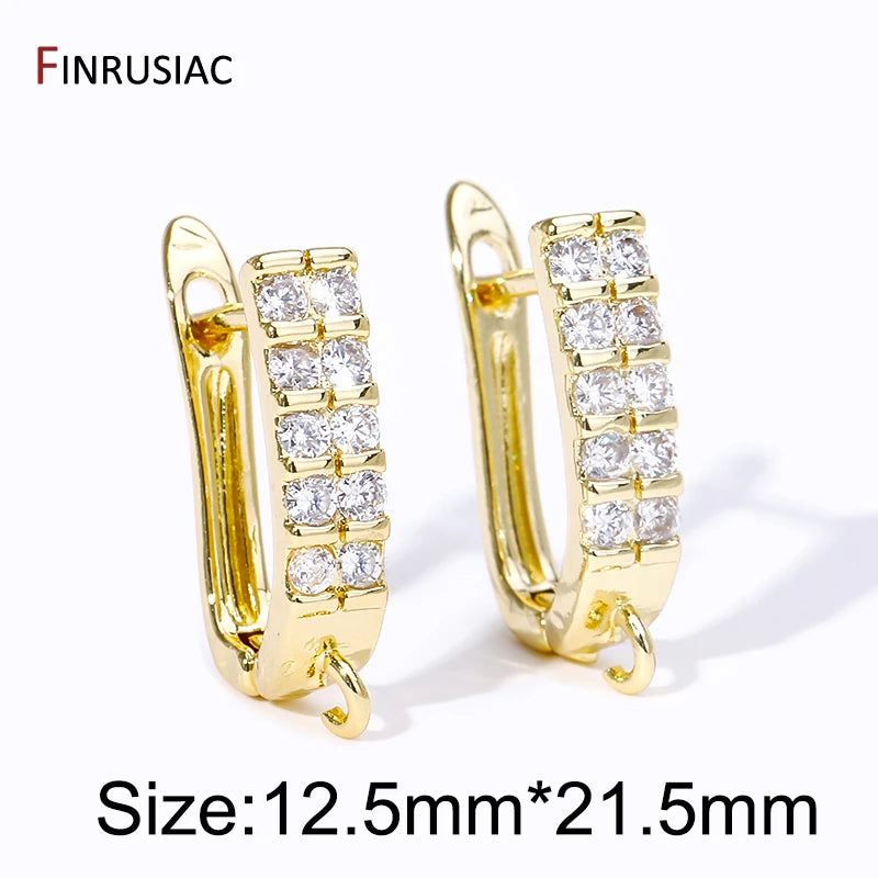 Zircon Earring Hooks
