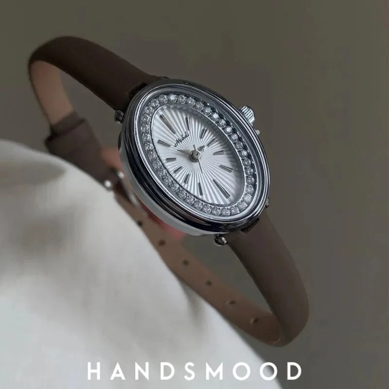 Oval Diamond Watch