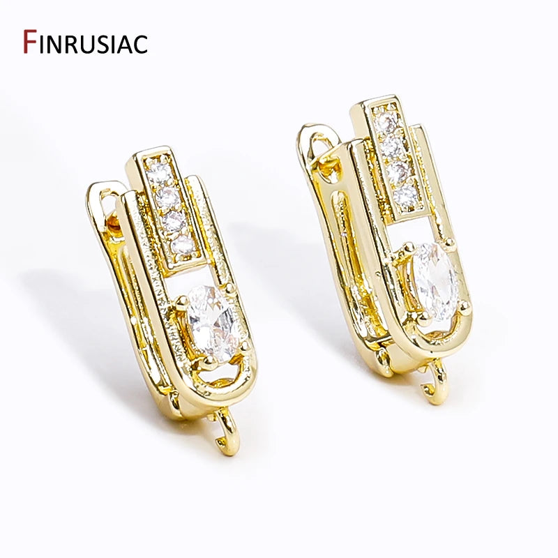 Zircon Earring Hooks