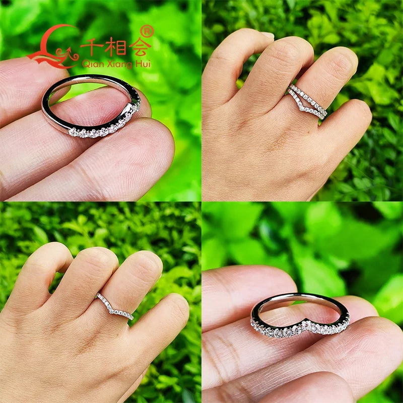 S925 Moissanite Ring