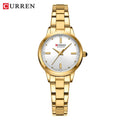CURREN Women's Watches Fashion Original Quartz Wrist Watch for Ladies Roman Dial Dazzling Diamond Waterproof Luminous Luxury New