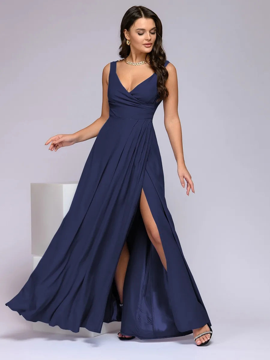 Sleeveless Evening Gown
