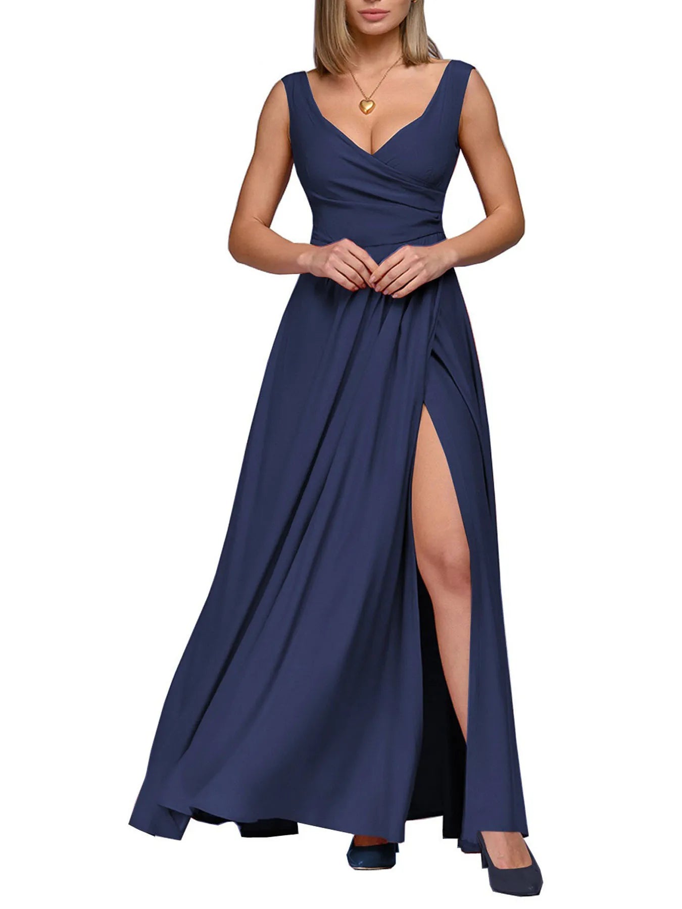 Sleeveless Evening Gown