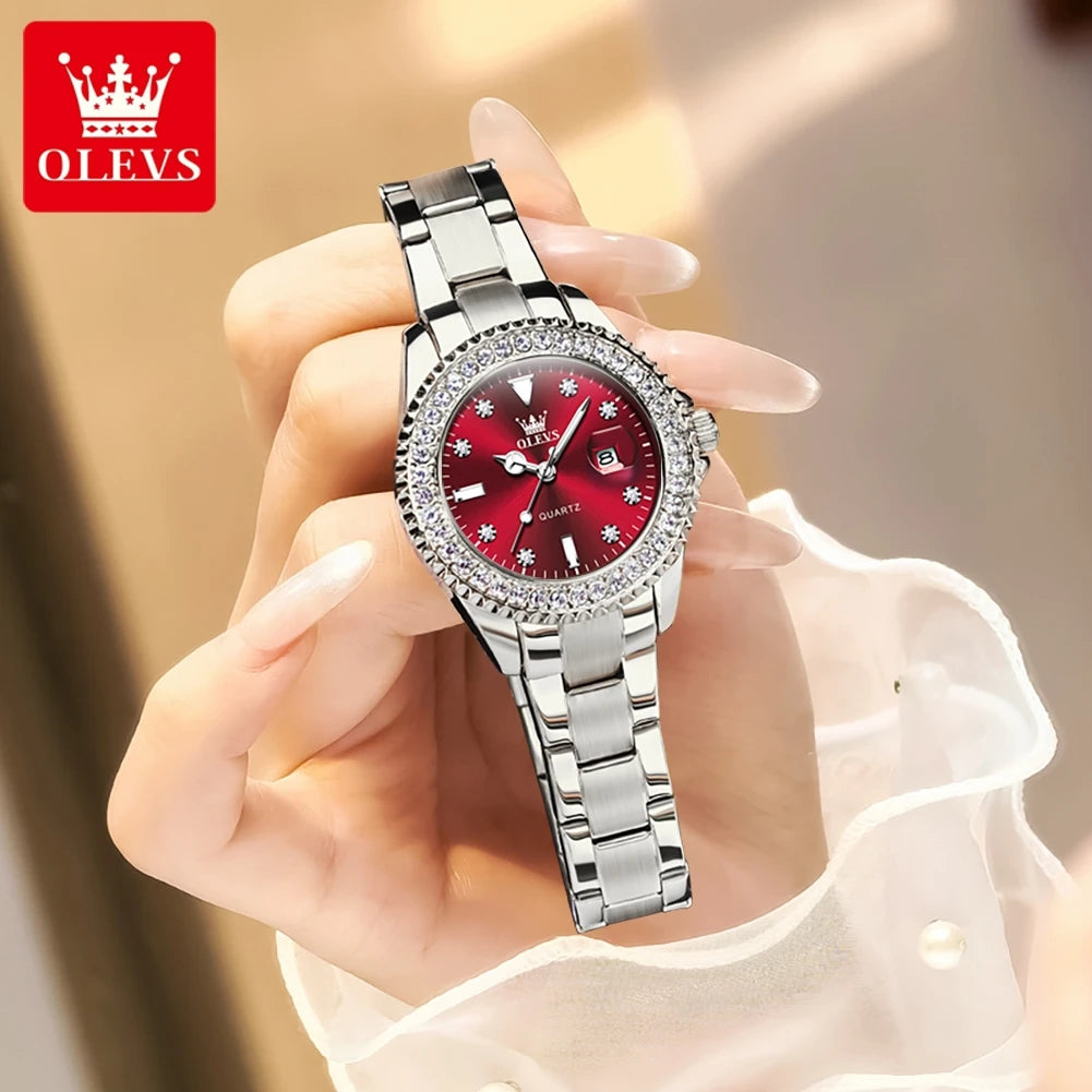 Diamond Quartz Watch