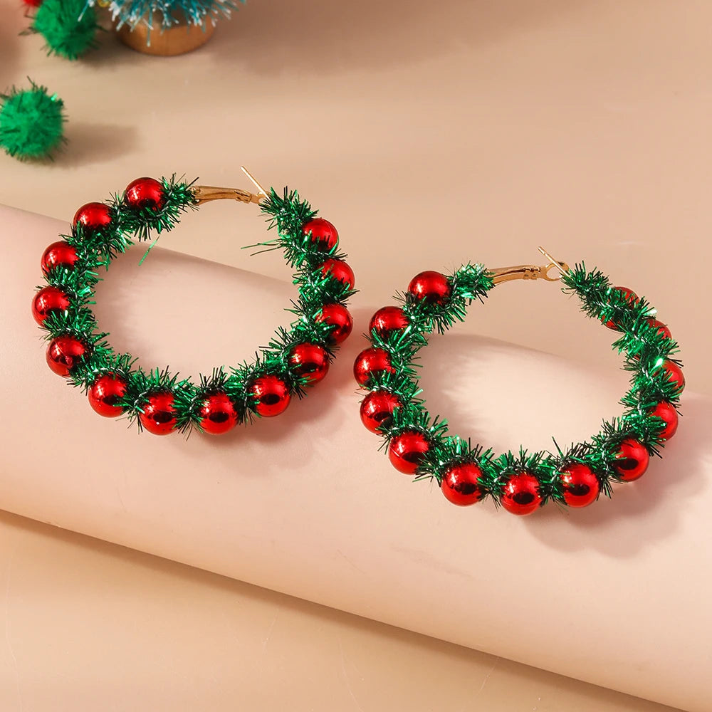 Cartoon Christmas Earrings