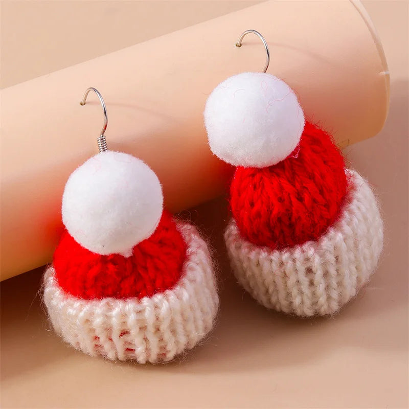 Cartoon Christmas Earrings