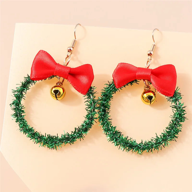 Cartoon Christmas Earrings