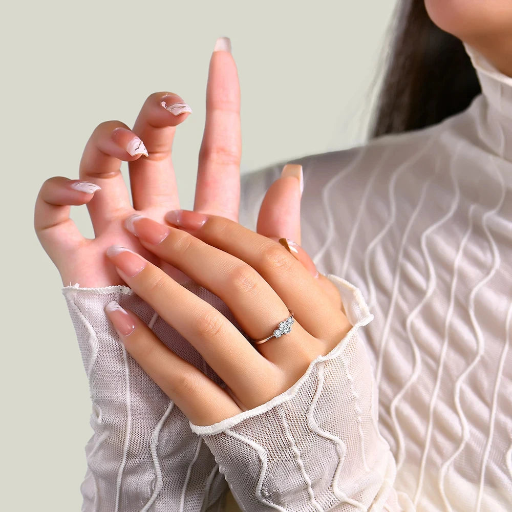 Stone Moissanite Rings