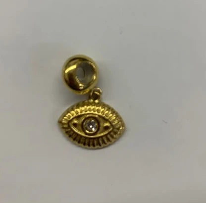 Stainless Steel Heart or Round Pendant Chain Bracelet jewelry