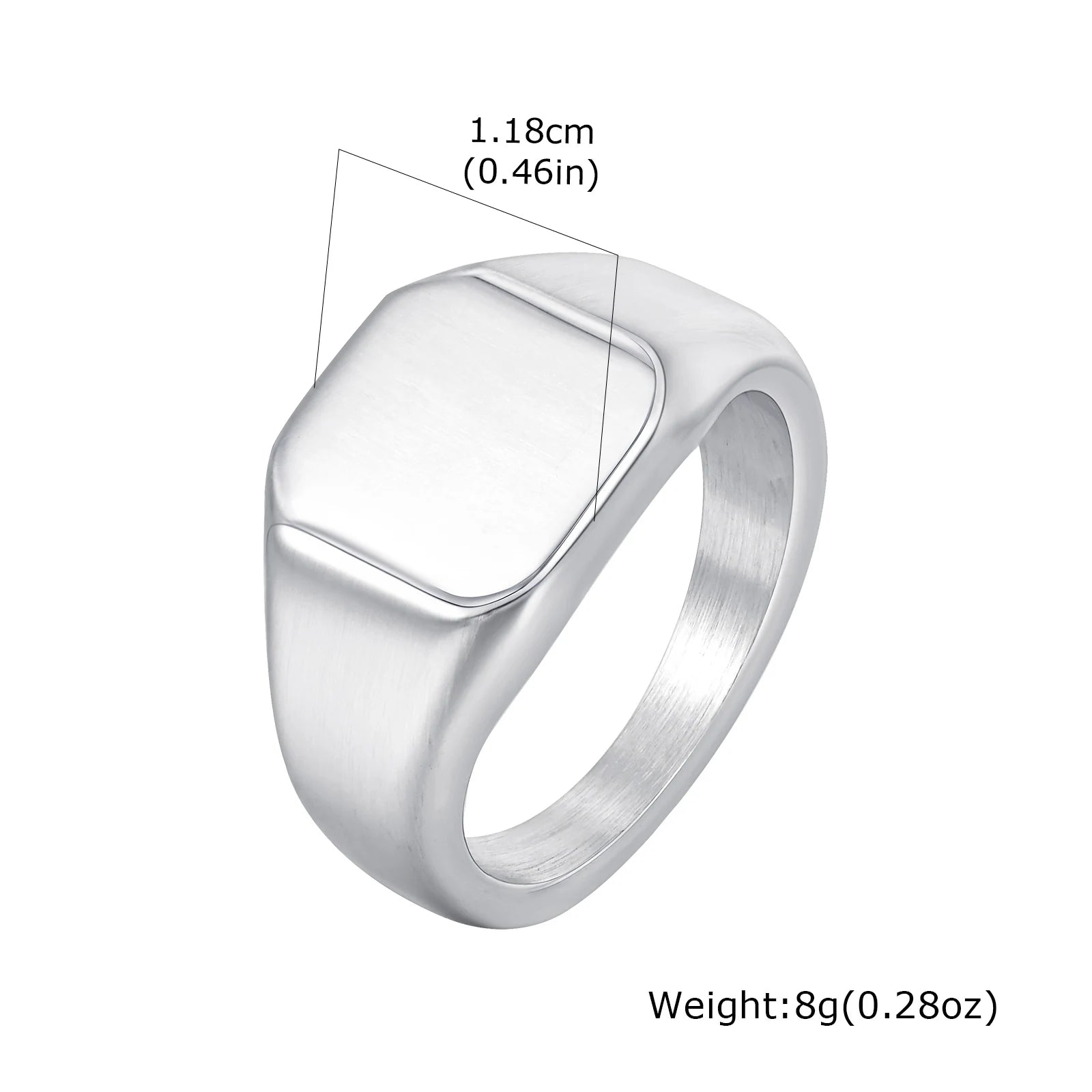 Square Signet Ring