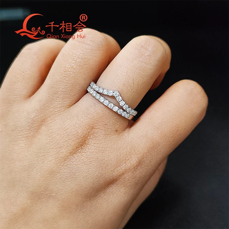 S925 Moissanite Ring