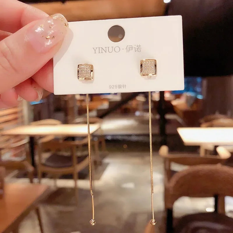 Round Geometric Earring