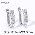 Zircon Earring Hooks
