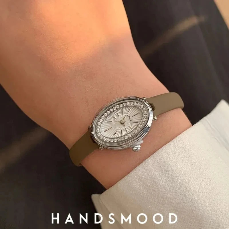 Oval Diamond Watch