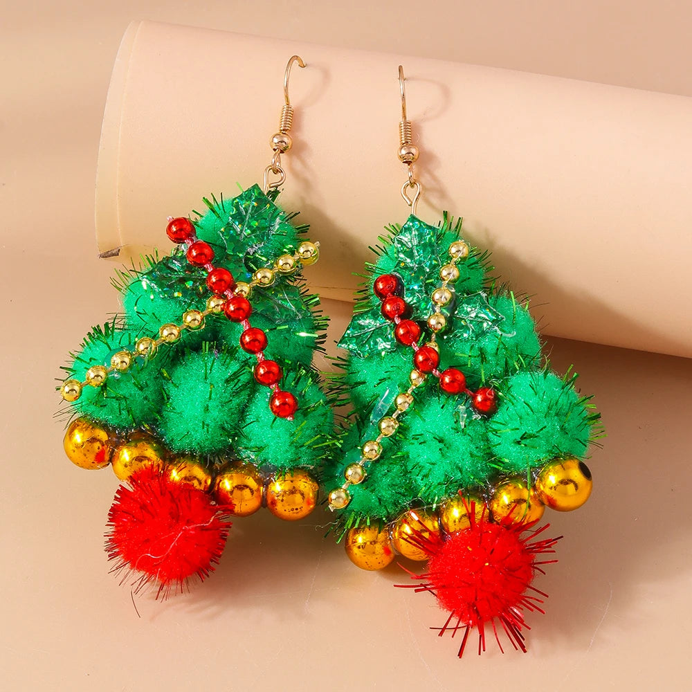 Cartoon Christmas Earrings