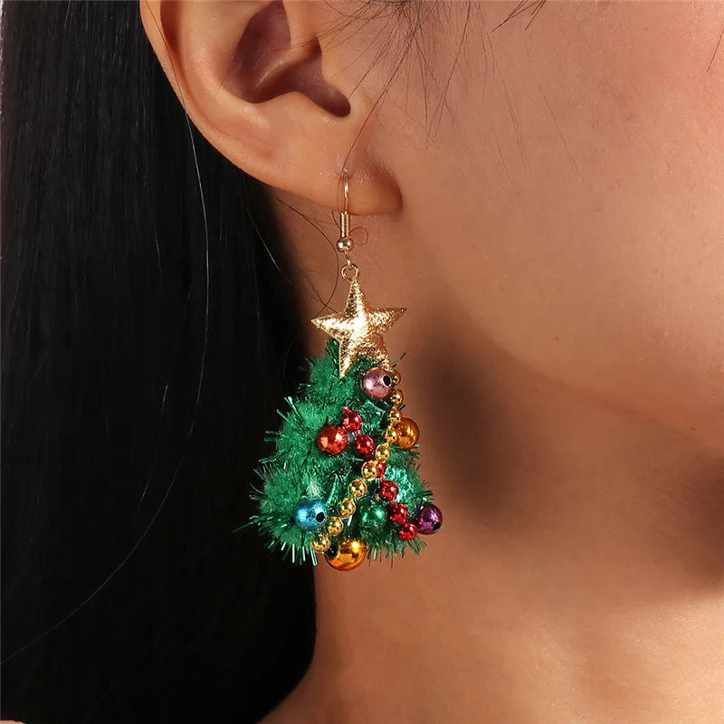 Cartoon Christmas Earrings