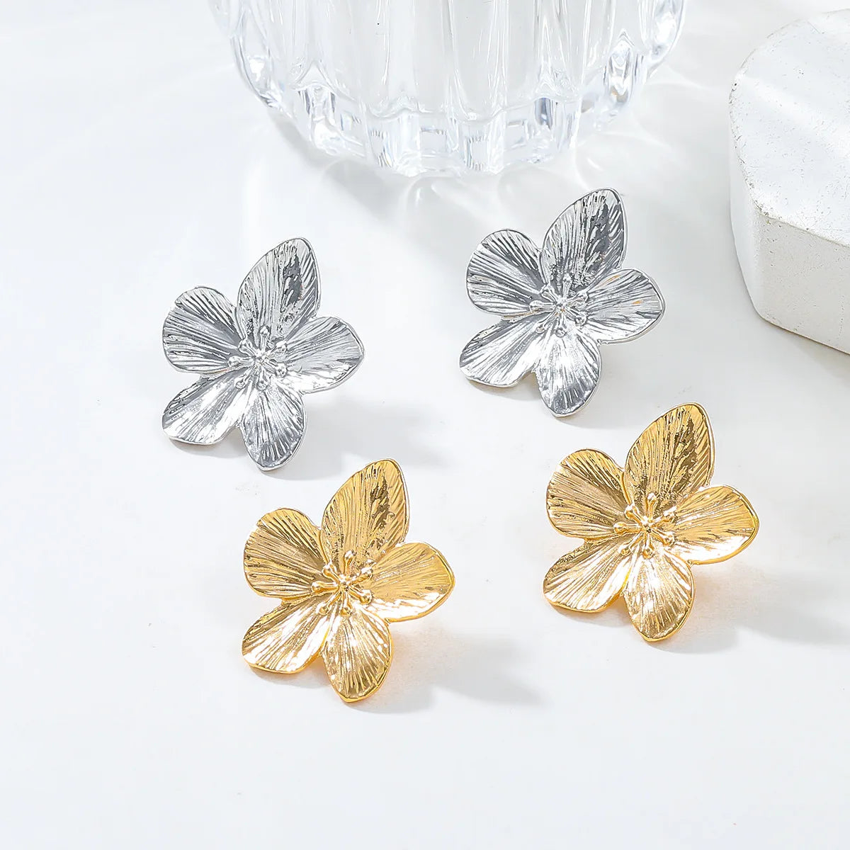 Flower Earrings Outdoor