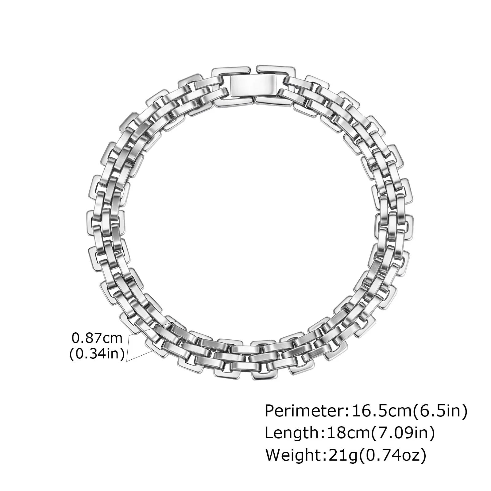 Prjewel Women's Watch Strap Bracelet Gold Color Stainless Steel Bracelet Fashion Party Waterproof Jewelry for Women Girl Gifts