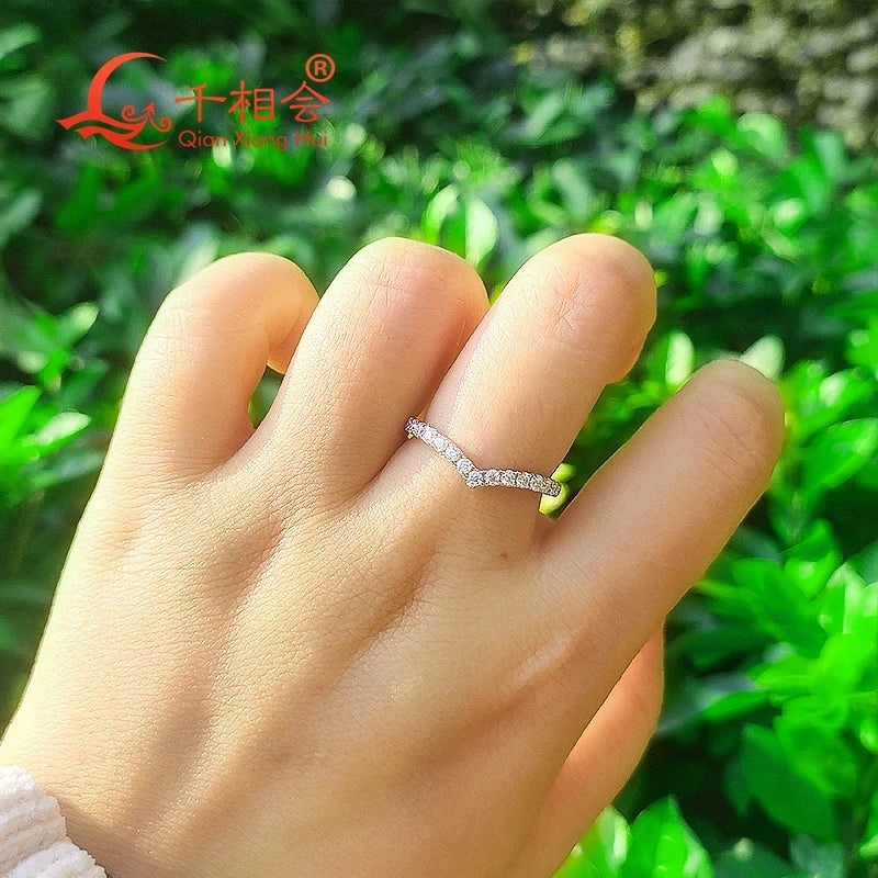 S925 Moissanite Ring