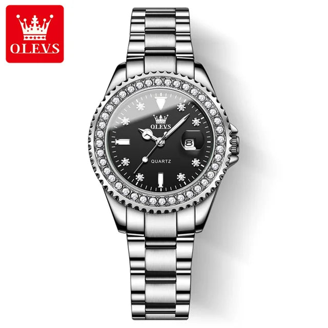 Diamond Quartz Watch