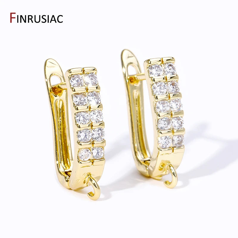 Zircon Earring Hooks
