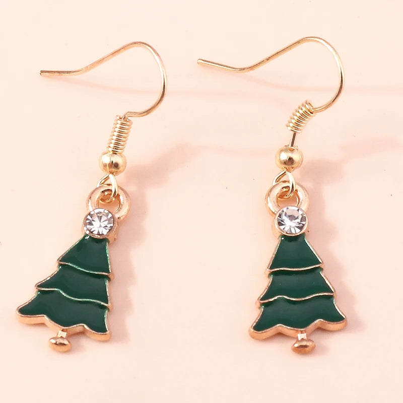 Cartoon Christmas Earrings