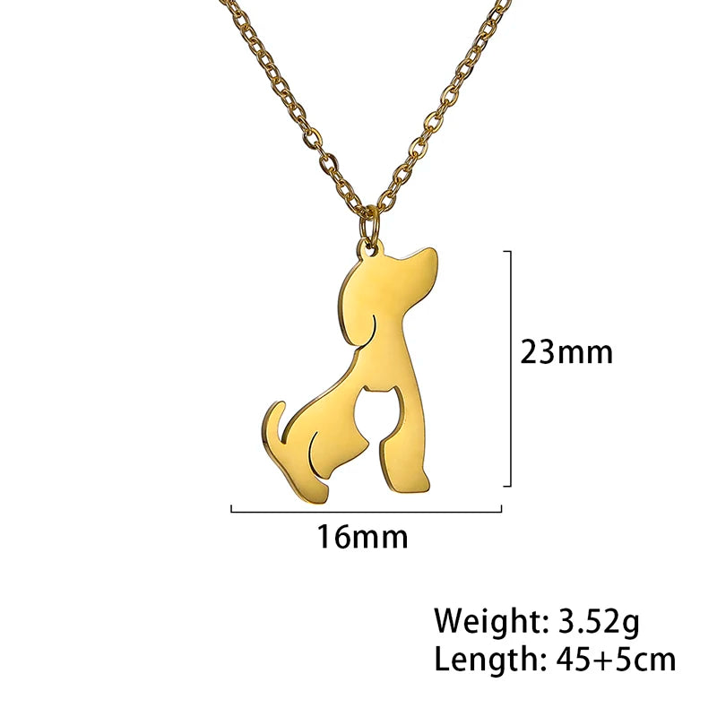 Cazador Cute Animal Cat Pendant Necklace for Women Girls Lovely Paw Choker Neck Chain Stainless Steel Jewelry Birthday Gift 2026