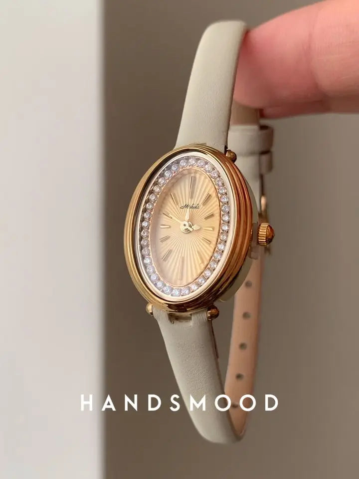 Oval Diamond Watch