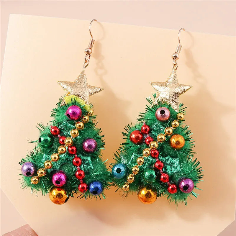 Cartoon Christmas Earrings
