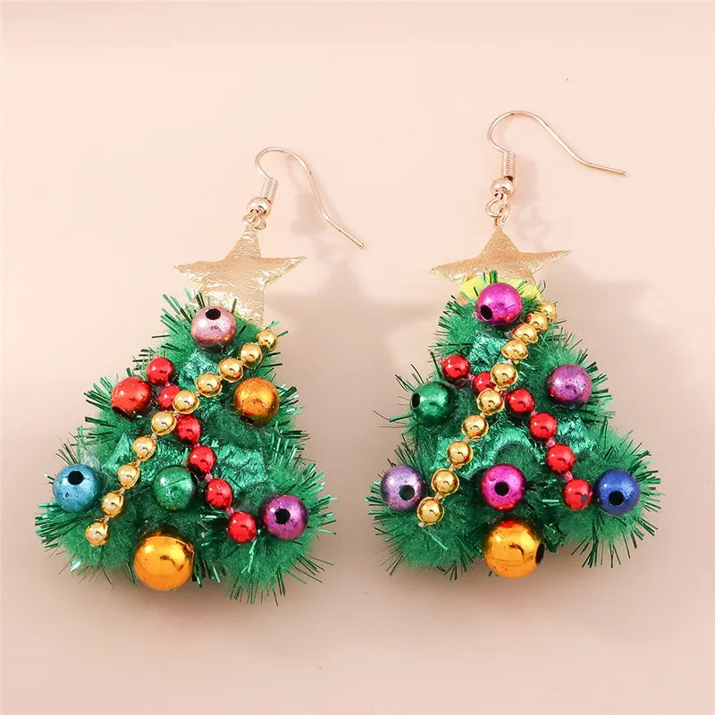 Cartoon Christmas Earrings