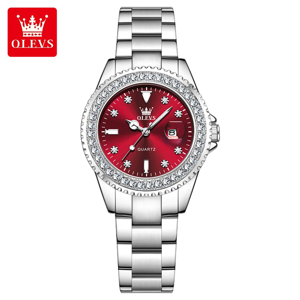 Diamond Quartz Watch