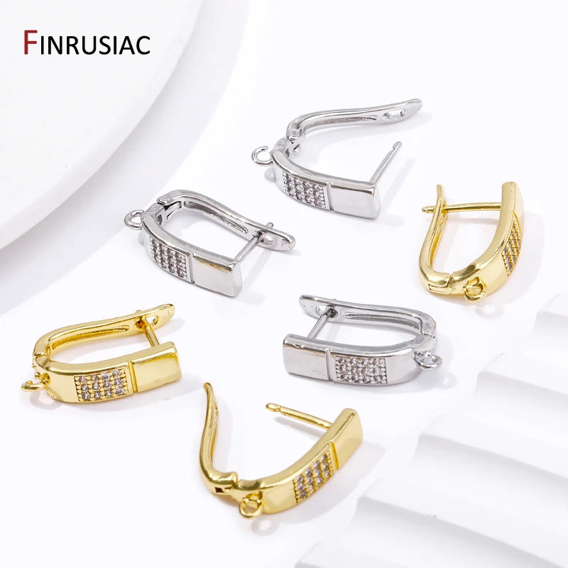 Zircon Earring Hooks