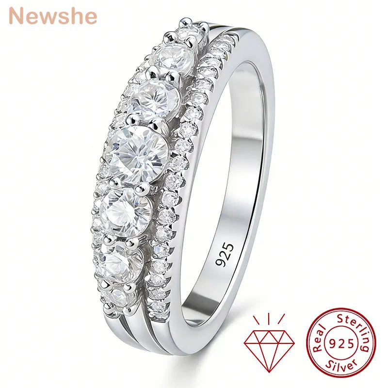 Moissanite Wedding Rings