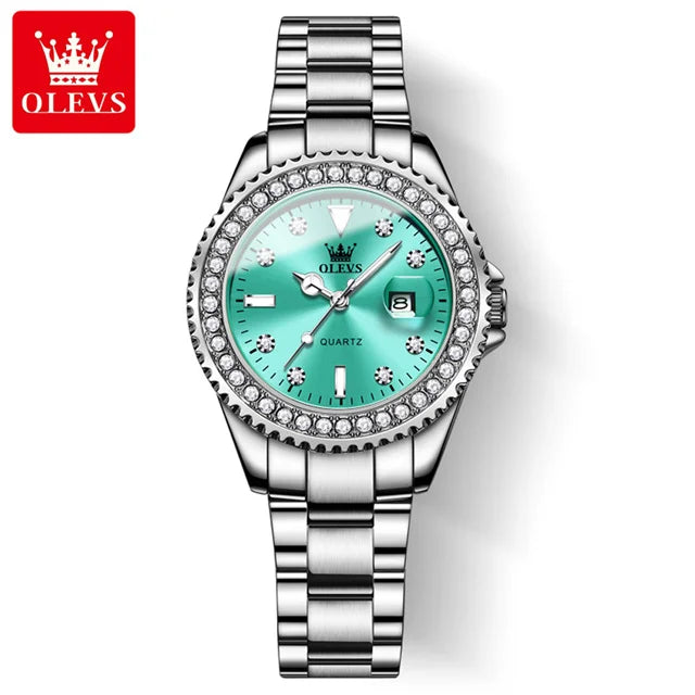 Diamond Quartz Watch