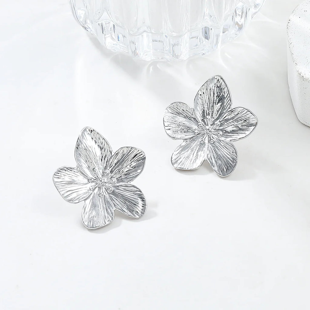 Flower Earrings Outdoor