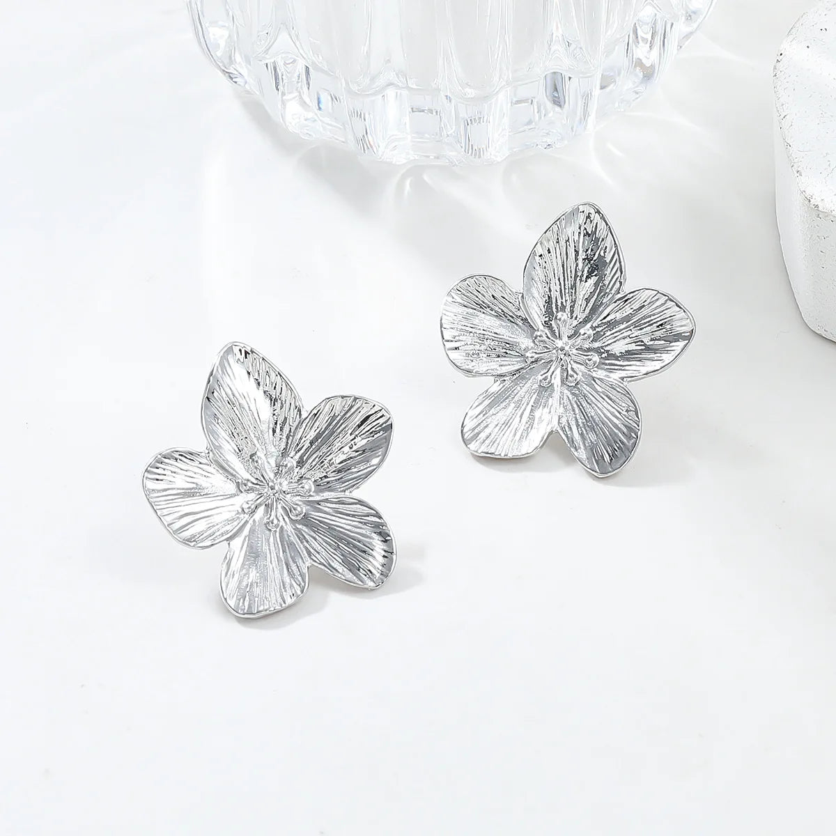 Flower Earrings Outdoor