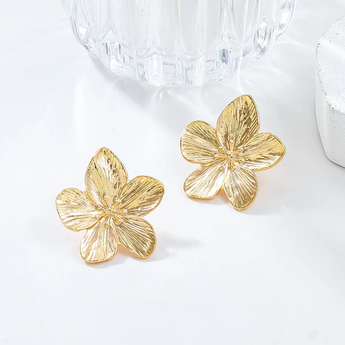 Flower Earrings Outdoor