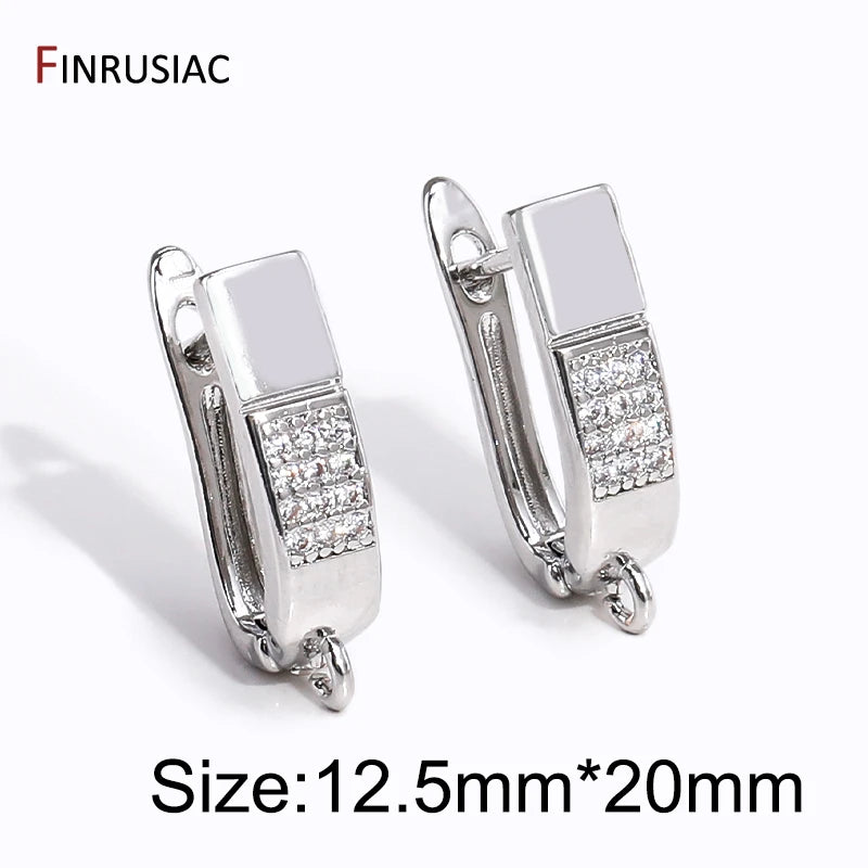 Zircon Earring Hooks